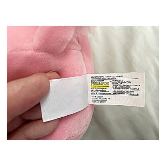 Squishmallows 8 inch Chloe Poodle with Green Apple Back To School Squad EUC - Picture 4 of 5